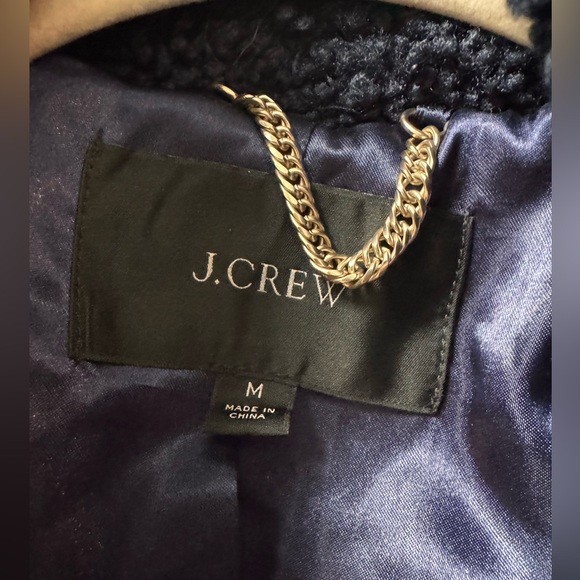 J CREW Sherpa Colorblock coat - Picture 4 of 4